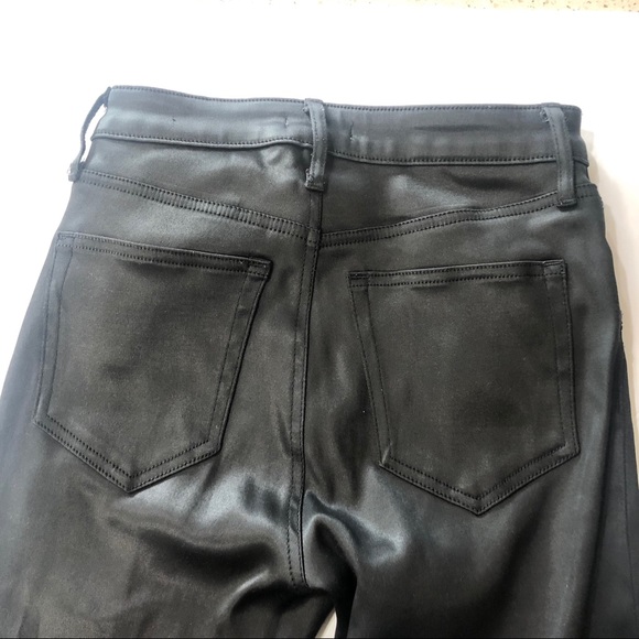 H&M high rise coated skinny jeans - Picture 4 of 8